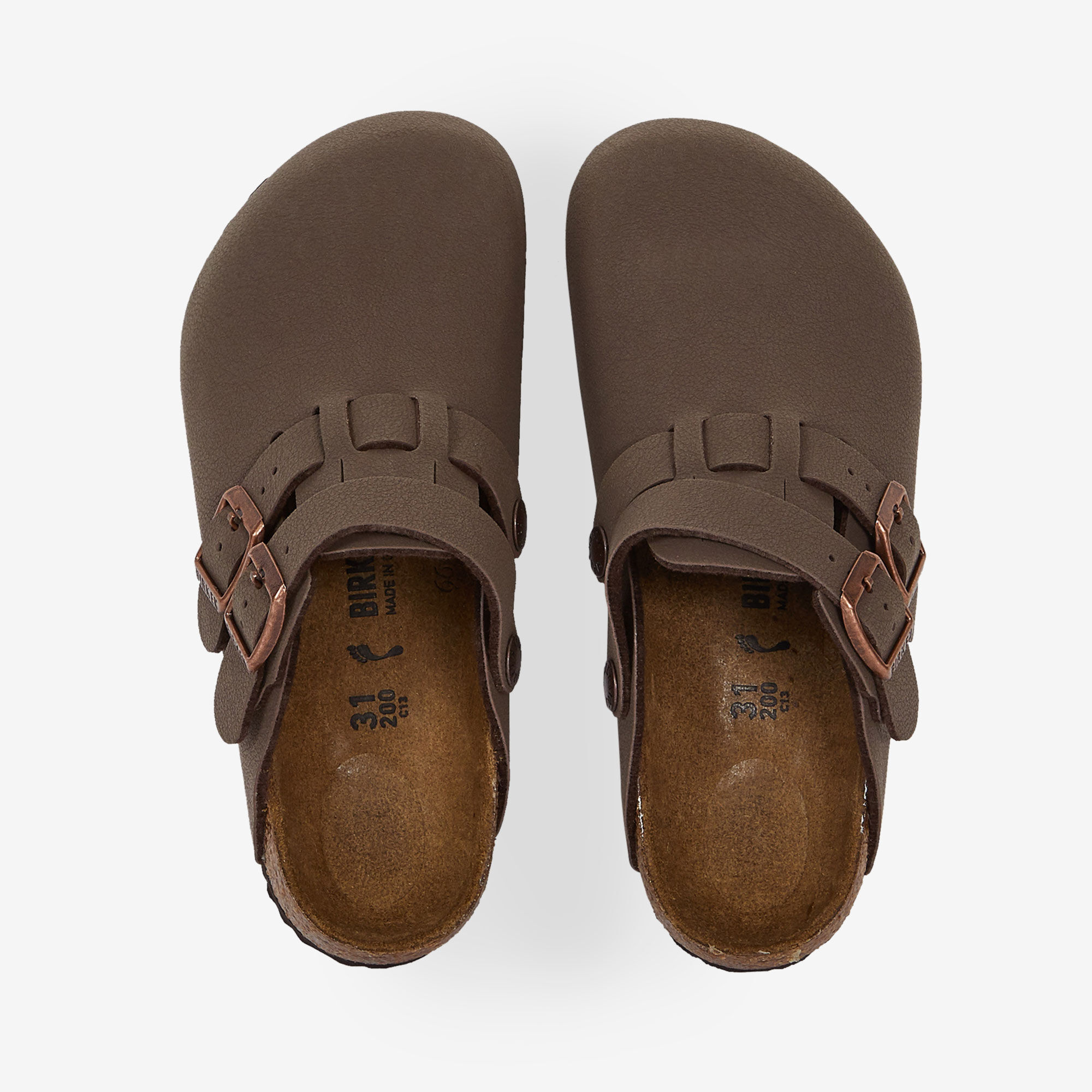 BIRKENSTOCK KAY KID BIRKIBUCK ESTIVALES ENFANT MARRON A ENFILER SLIP ON Courir