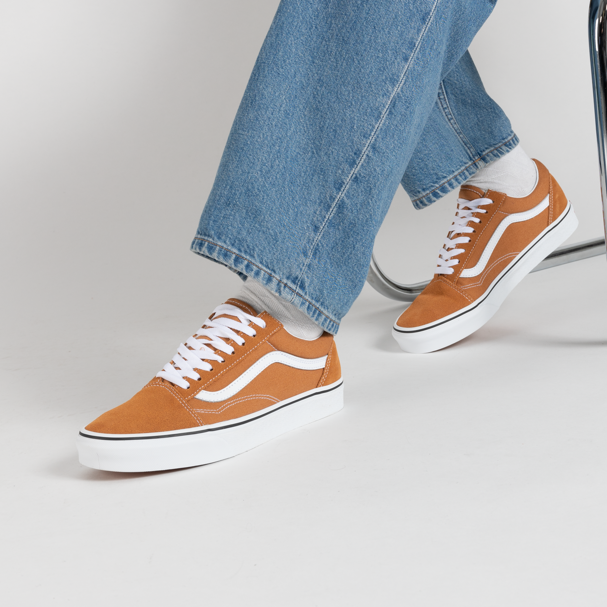 vans old skool noir et jaune