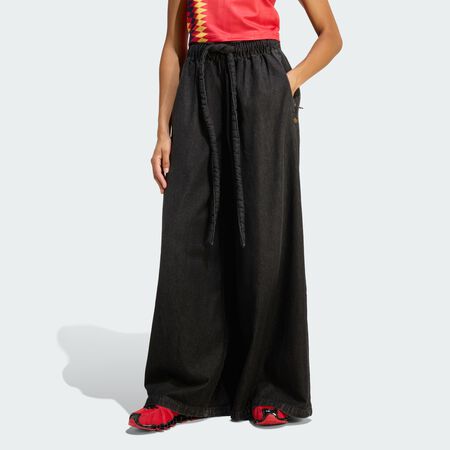 ADIDAS ORIGINALS DENIM TRACKPANTS True Black Denim WOMEN