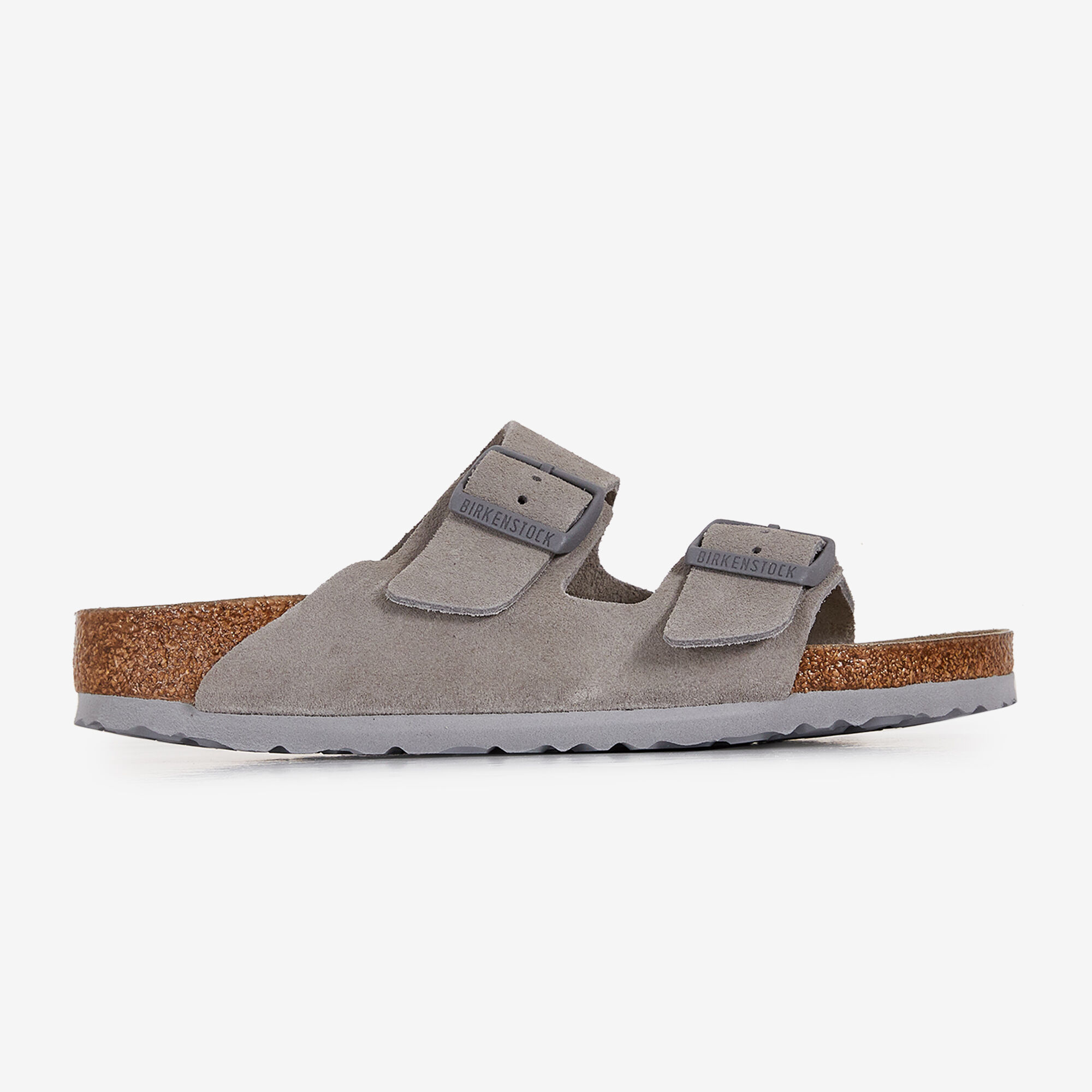 Birkenstock arizona hot sale stone nubuck