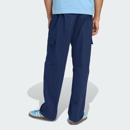 ADIDAS ORIGINALS Trefoil Essentials Woven Night Indigo / White MEN