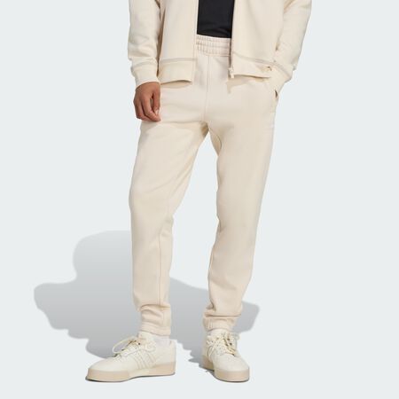 ADIDAS ORIGINALS Trefoil Essentials Pants Wonder White / White MEN