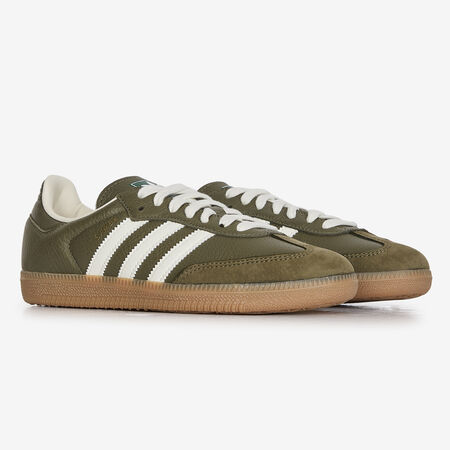 ADIDAS ORIGINALS samba SAMBA OG KNIT KHAKI/WHITE WOMEN