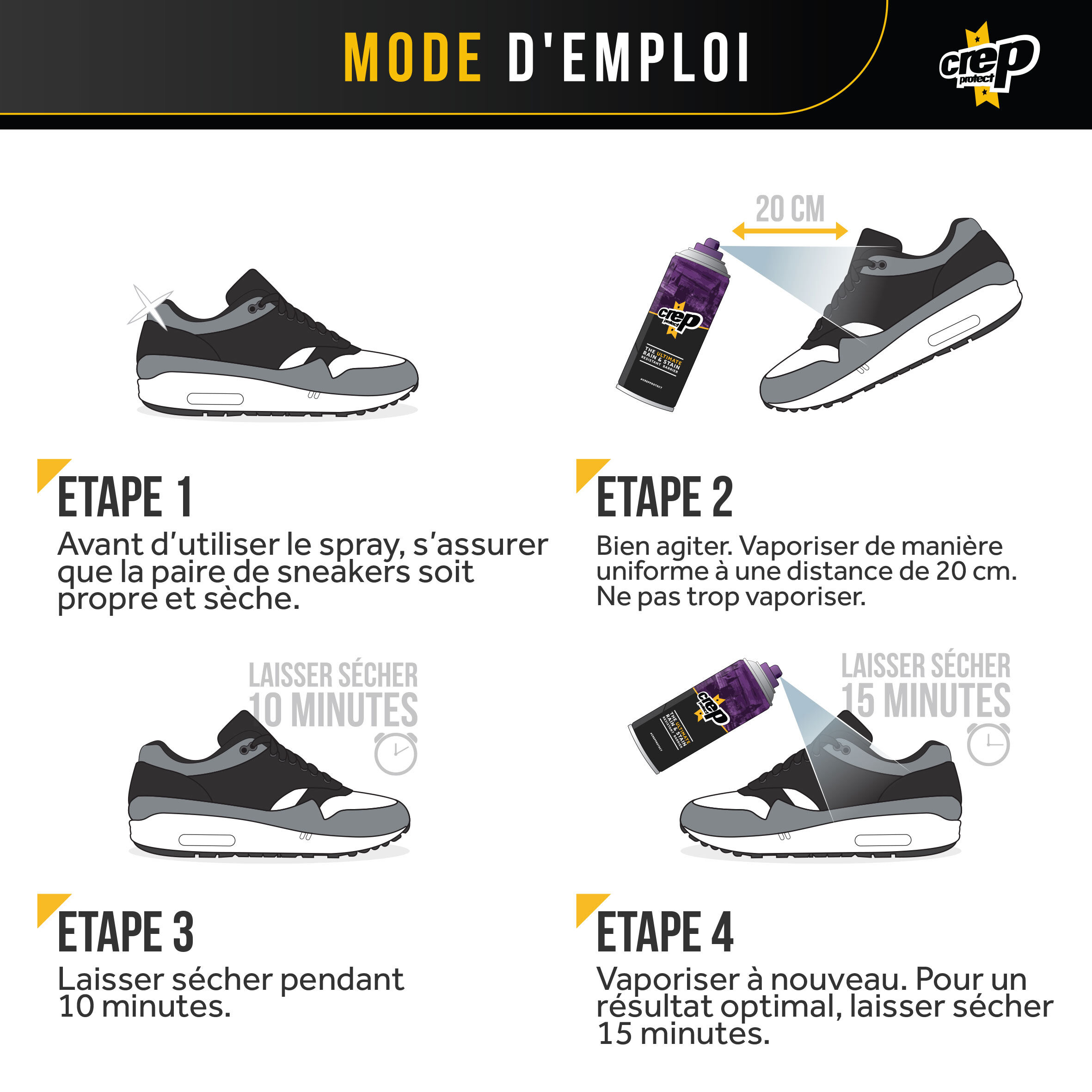 Crep protect chaussure 2025