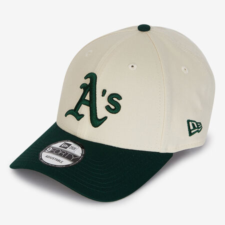 NEW ERA 9FORTY OA COLOURBLOCK BEIGE/VERT HOMME