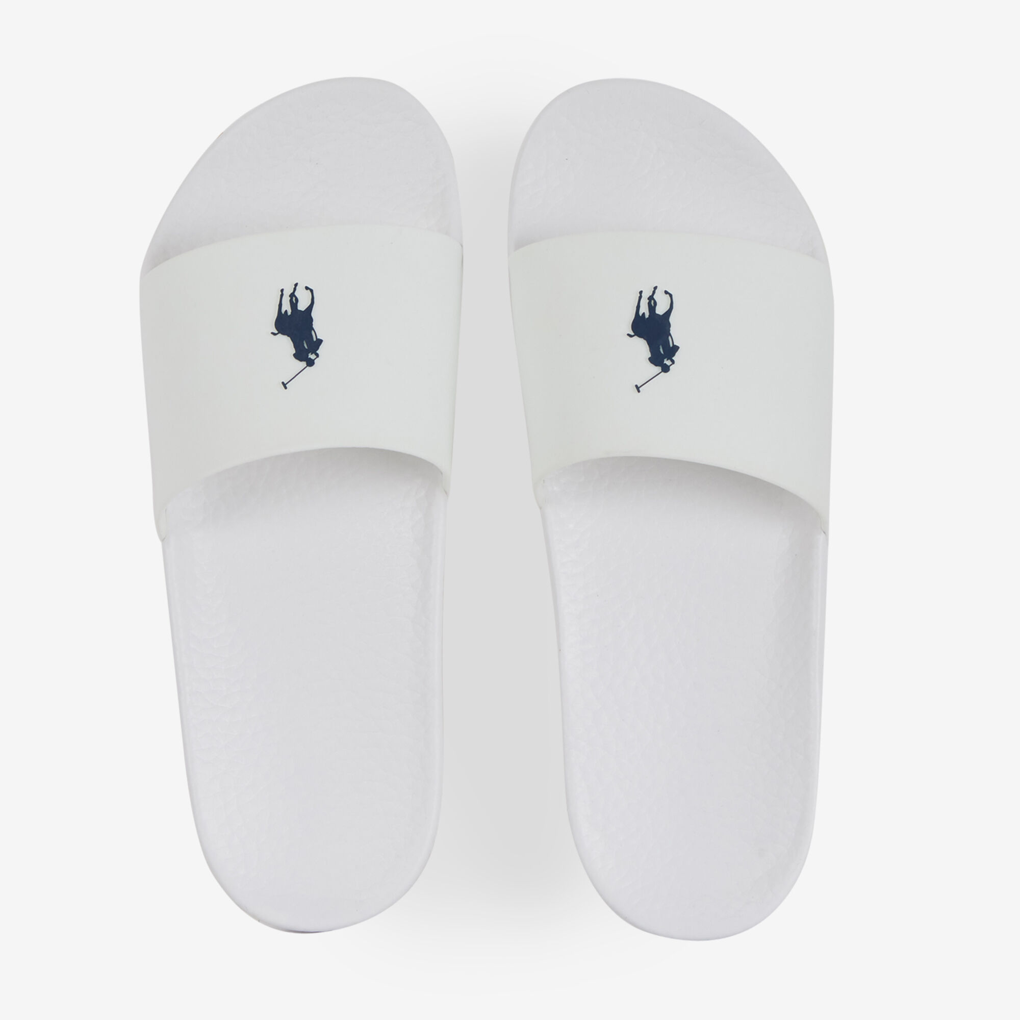White ralph lauren sliders top