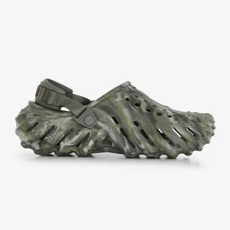 CROCS ECHO CLOG MARBLED GREEN MEN
