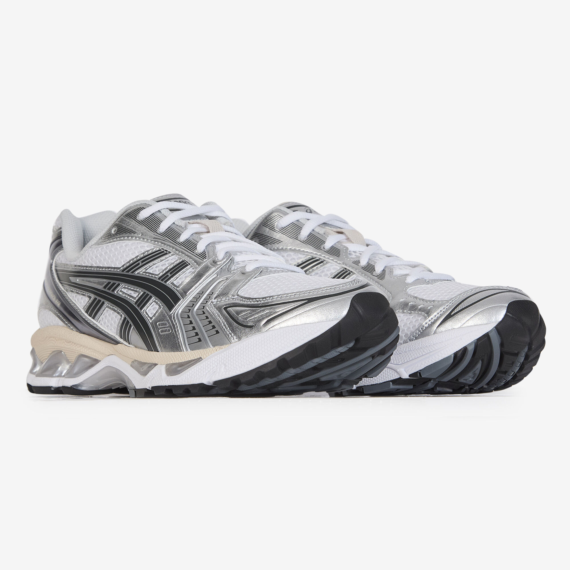 ASICS GEL-KAYANO 14 WHITE/GREY SNEAKERS MEN Courir