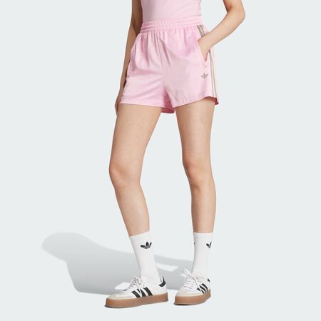 Short adidas Originals Pin-stripe Satin : True Pink