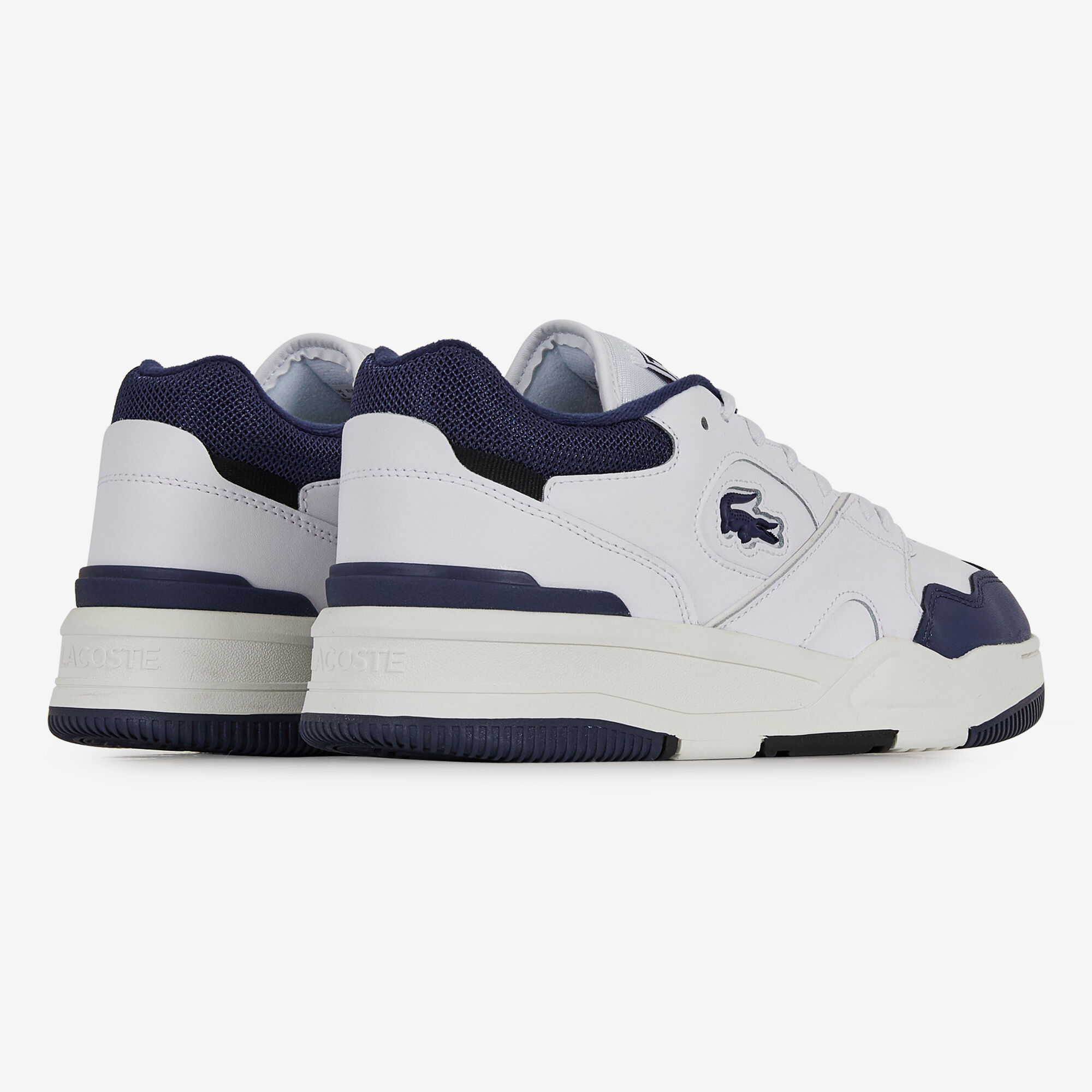 LACOSTE LINESHOT BLANC/BLEU - SNEAKERS HOMME | Courir.com
