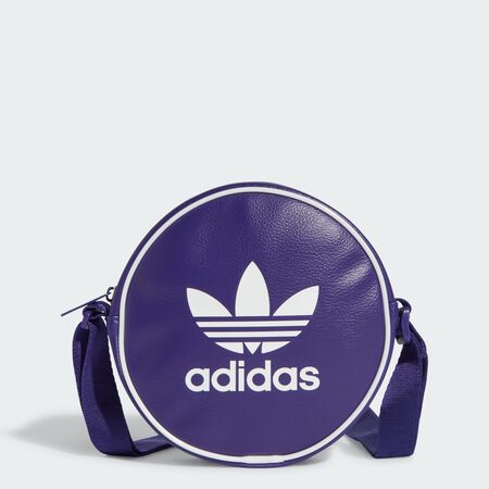 ADIDAS ORIGINALS Adicolor Classic Round Bag Collegiate Purple UNISEX