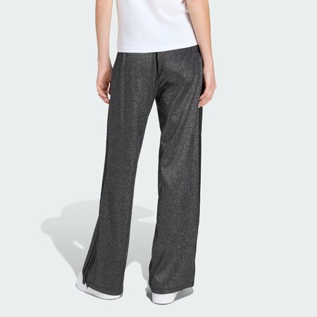 ADIDAS ORIGINALS ADIDAS ORIGINALS LUREX® FIREBIRD TP Pants Black / Silver Metallic WOMEN