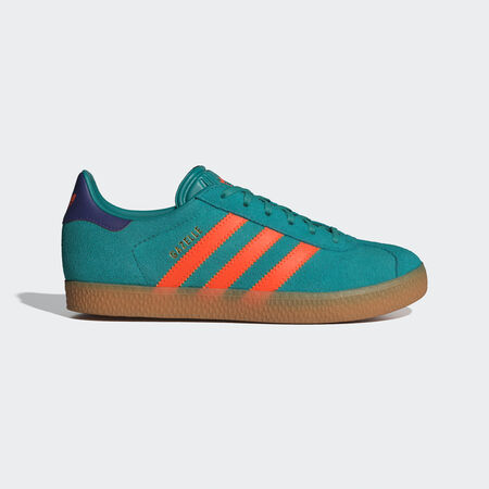 Chaussure Gazelle : Pure Teal / Impact Orange / Collegiate Purple