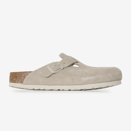 BIRKENSTOCK boston BOSTON SUEDE OYSTER WHITE WOMEN