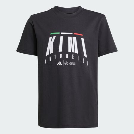 ADIDAS PERFORMANCE Mercedes - AMG Petronas Formula One Team Kimi Antonelli Tee Kids Black JUNIOR