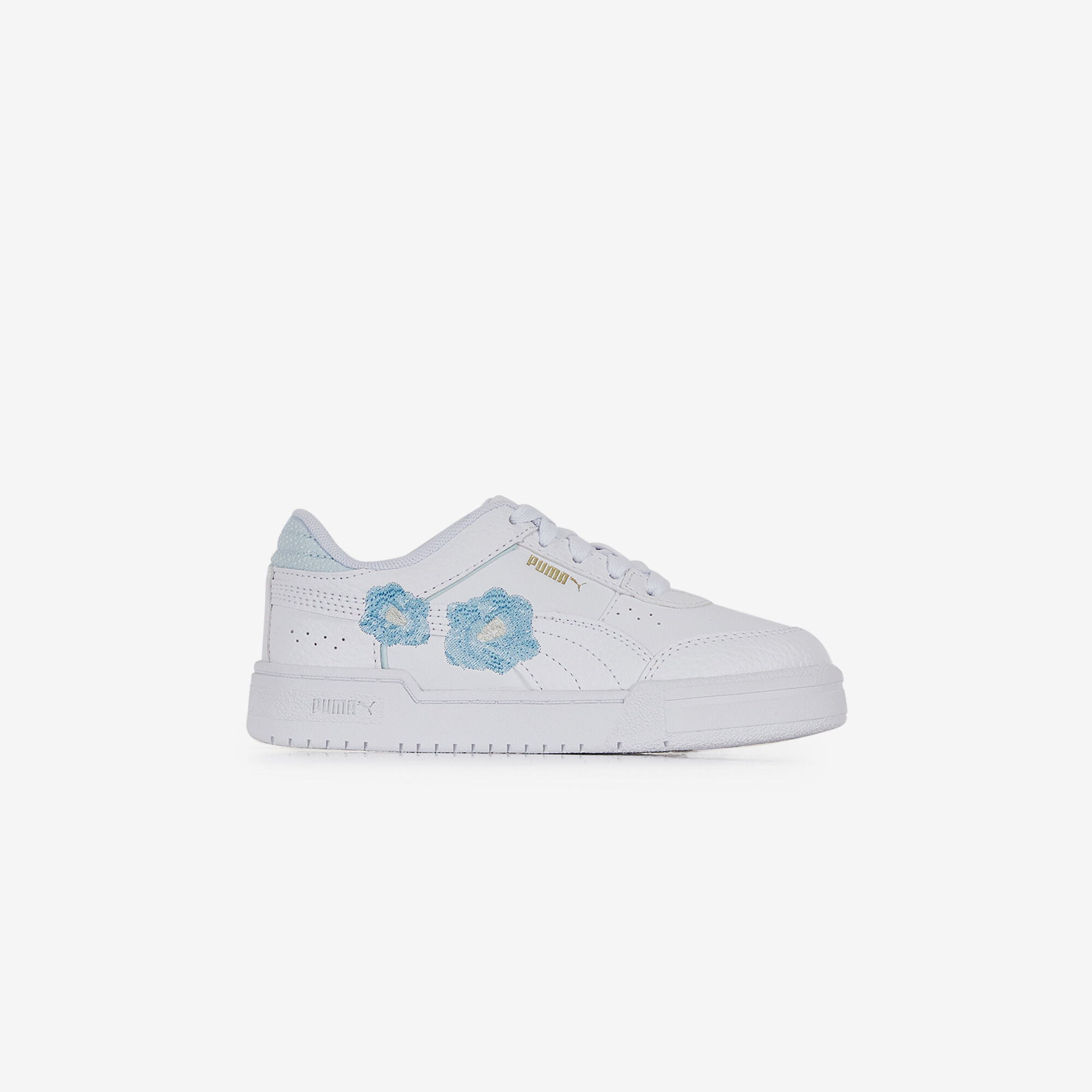 PUMA CA PRO SPORT FLOWERS BLANC BLEU SNEAKERS ENFANT Courir
