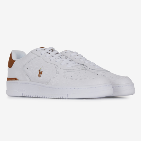 POLO RALPH LAUREN MASTERS COURT TAN BLANC/MARRON HOMME