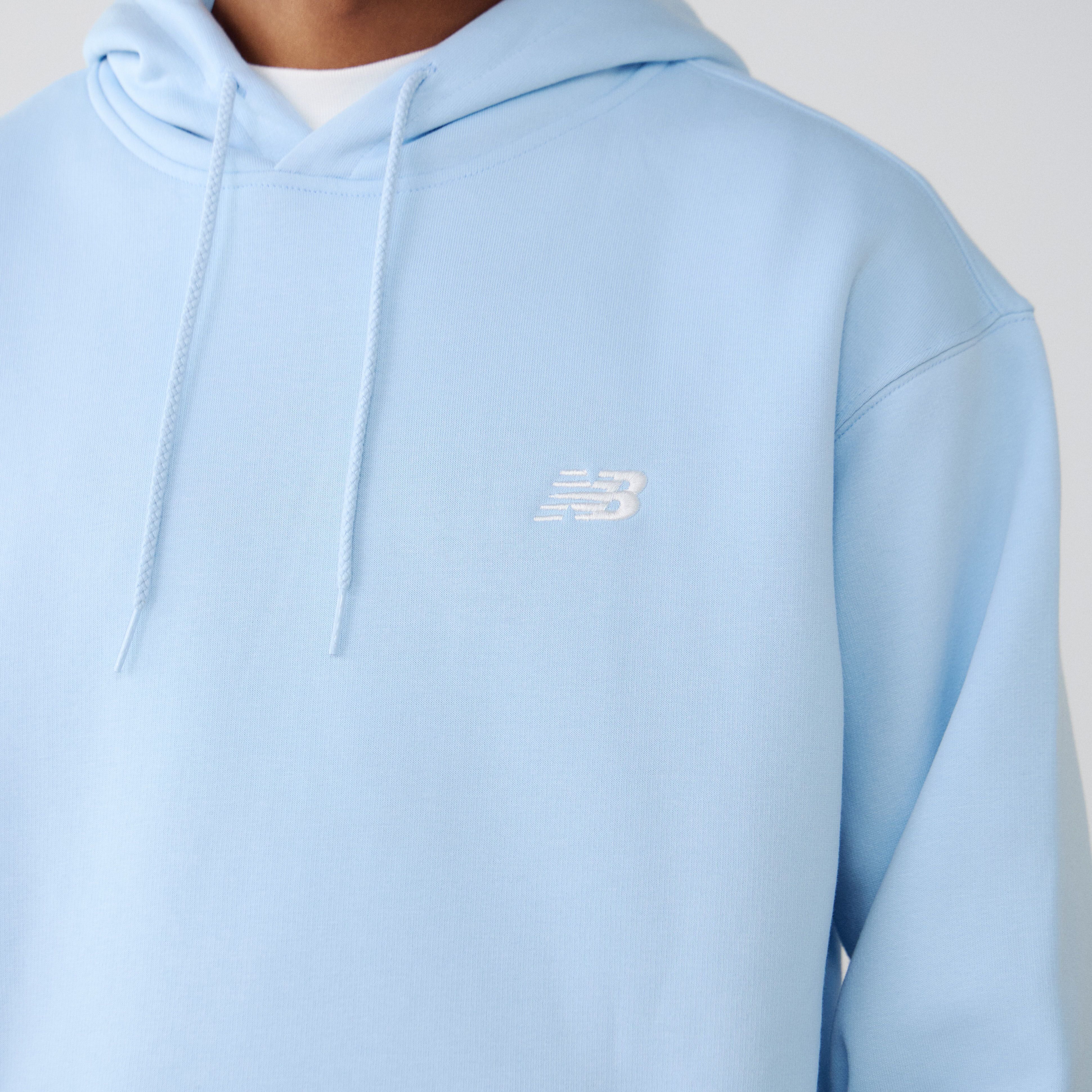 Hoodie Small Logo Ciel - vue 4