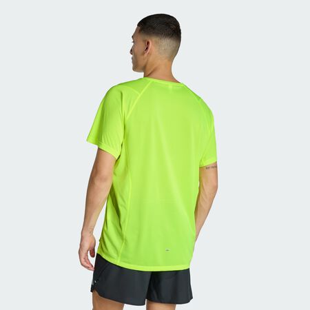 ADIDAS PERFORMANCE T-shirt de running adi365Breeze Solar Yellow HOMME