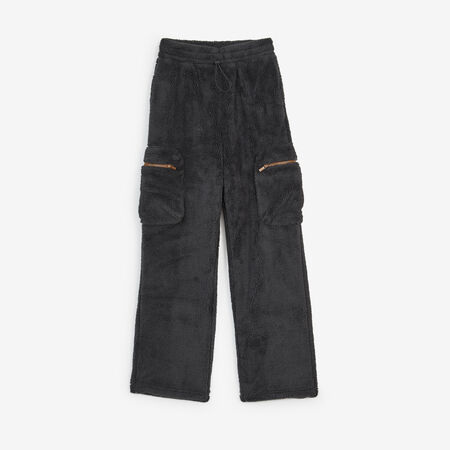 UGG PANT JOGGER CARGO NYISHA BLACK/BROWN WOMEN