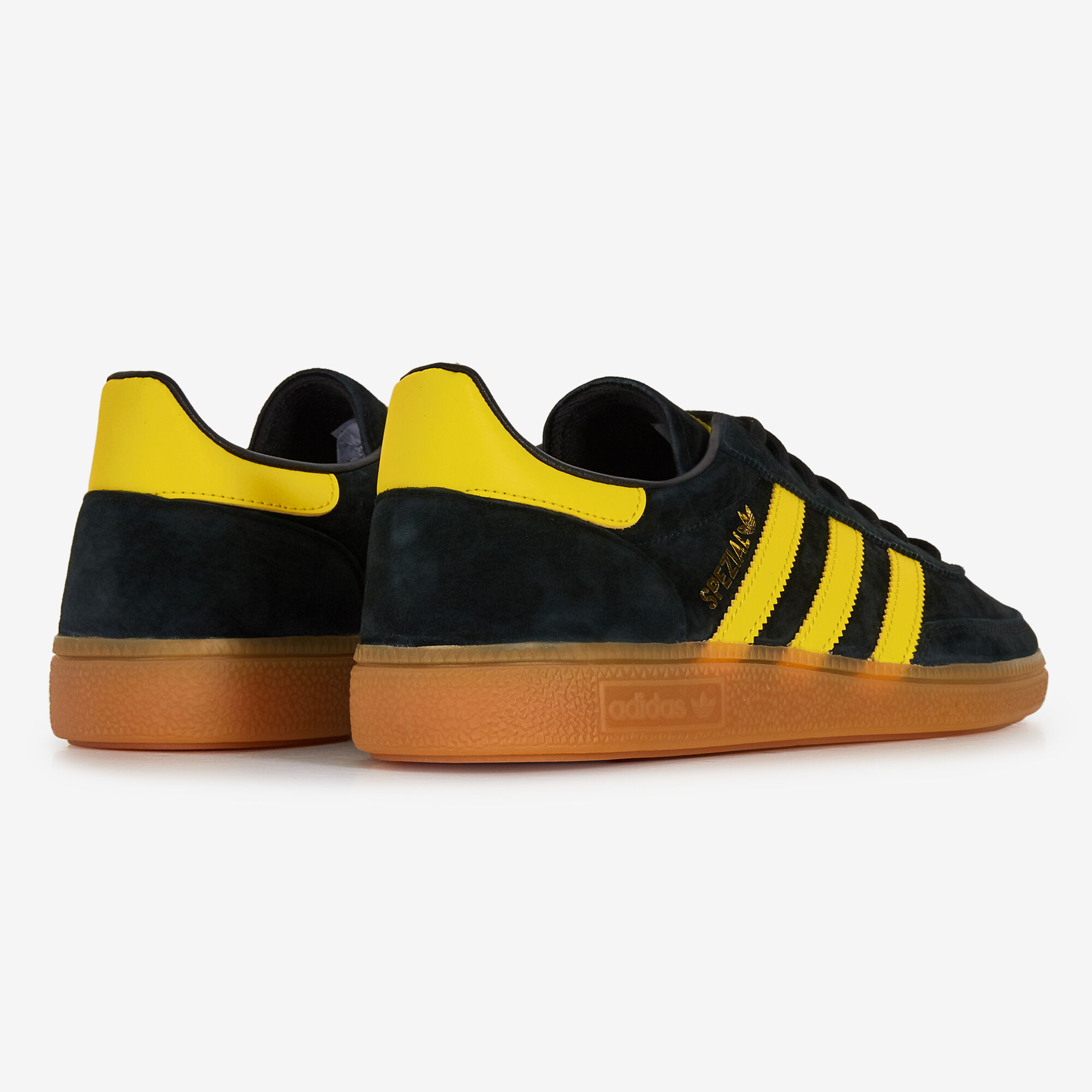 ADIDAS ORIGINALS HANDBALL SPEZIAL BLACK YELLOW SNEAKERS MEN