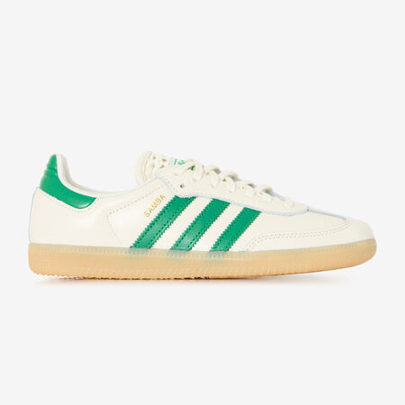 SAMBA OG : BEIGE/VERT
