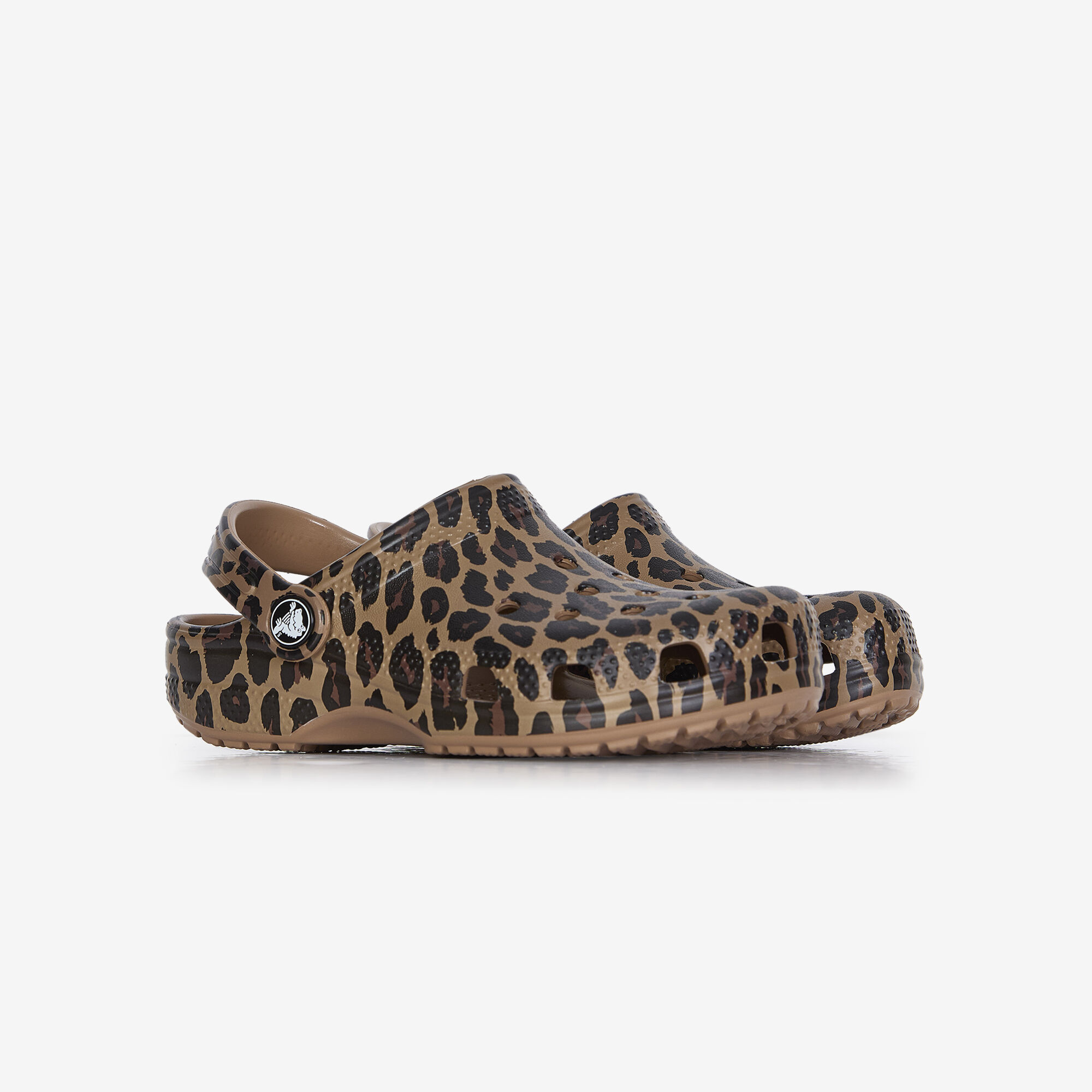 Crocs Toddler Classic Animal Sabots Enfants Sepia / Leopard - vue 4