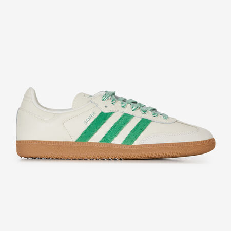 SAMBA OG : BEIGE/GREEN