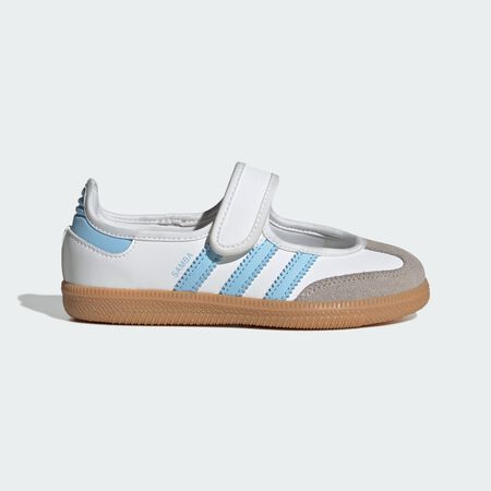 ADIDAS ORIGINALS samba SAMBA JANE WHITE/BLUE TODDLERS