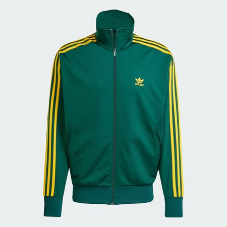 ADIDAS ORIGINALS Veste de survêtement Adicolor Classics Firebird Collegiate Green / Crew Yellow HOMME