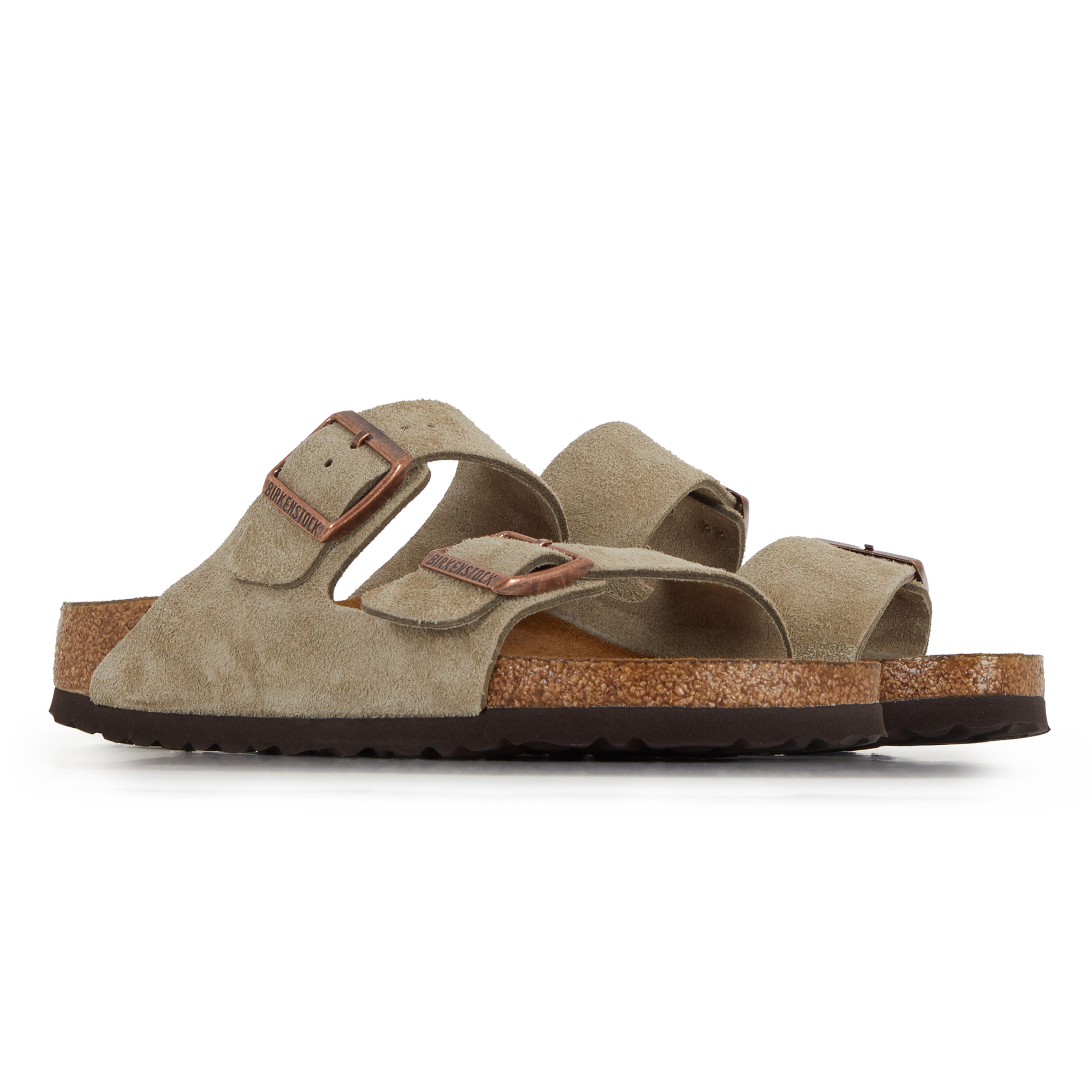 Arizona Suede Birkenstock Femme Taupe BIRKENSTOCK ARIZONA SUEDE