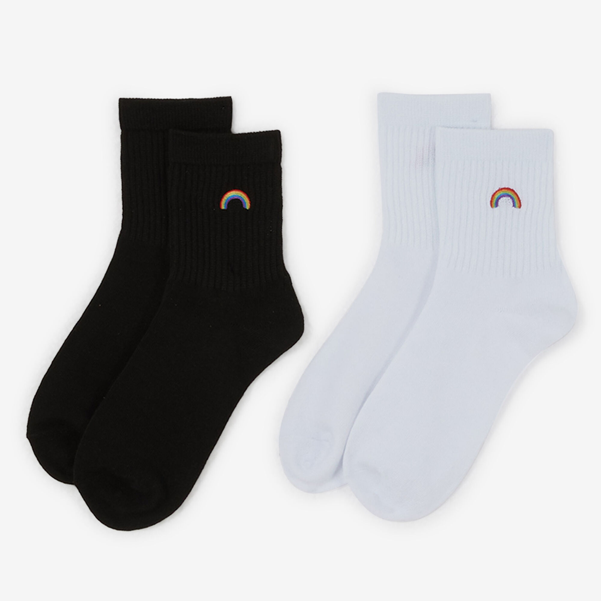 Mid Crew Rainbow 2pk Enfant - vue 2