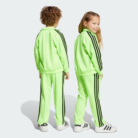 ADIDAS ORIGINALS Surv&ecirc;tement Adicolor Firebird Enfants Signal Green CADET