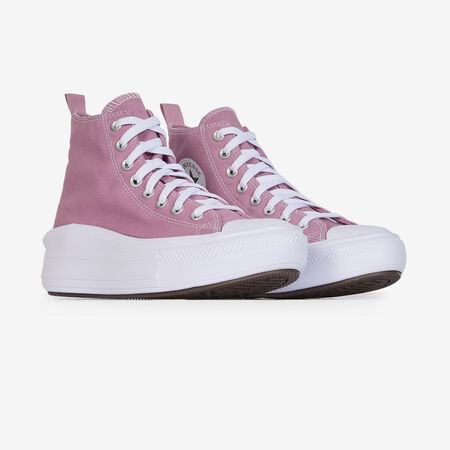 CONVERSE CHUCK TAYLOR ALL STAR MOVE HI ROSE/BLANC JUNIOR