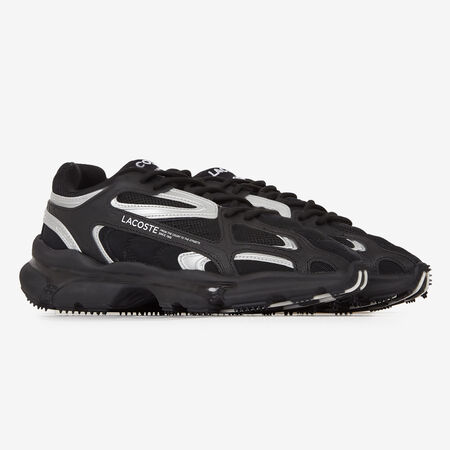 LACOSTE l00 L003 2K24 NOIR/ARGENT HOMME