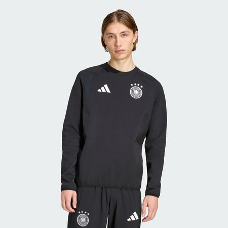 ADIDAS PERFORMANCE Sweat-shirt ras-du-cou Allemagne Tiro Travel Black HOMME