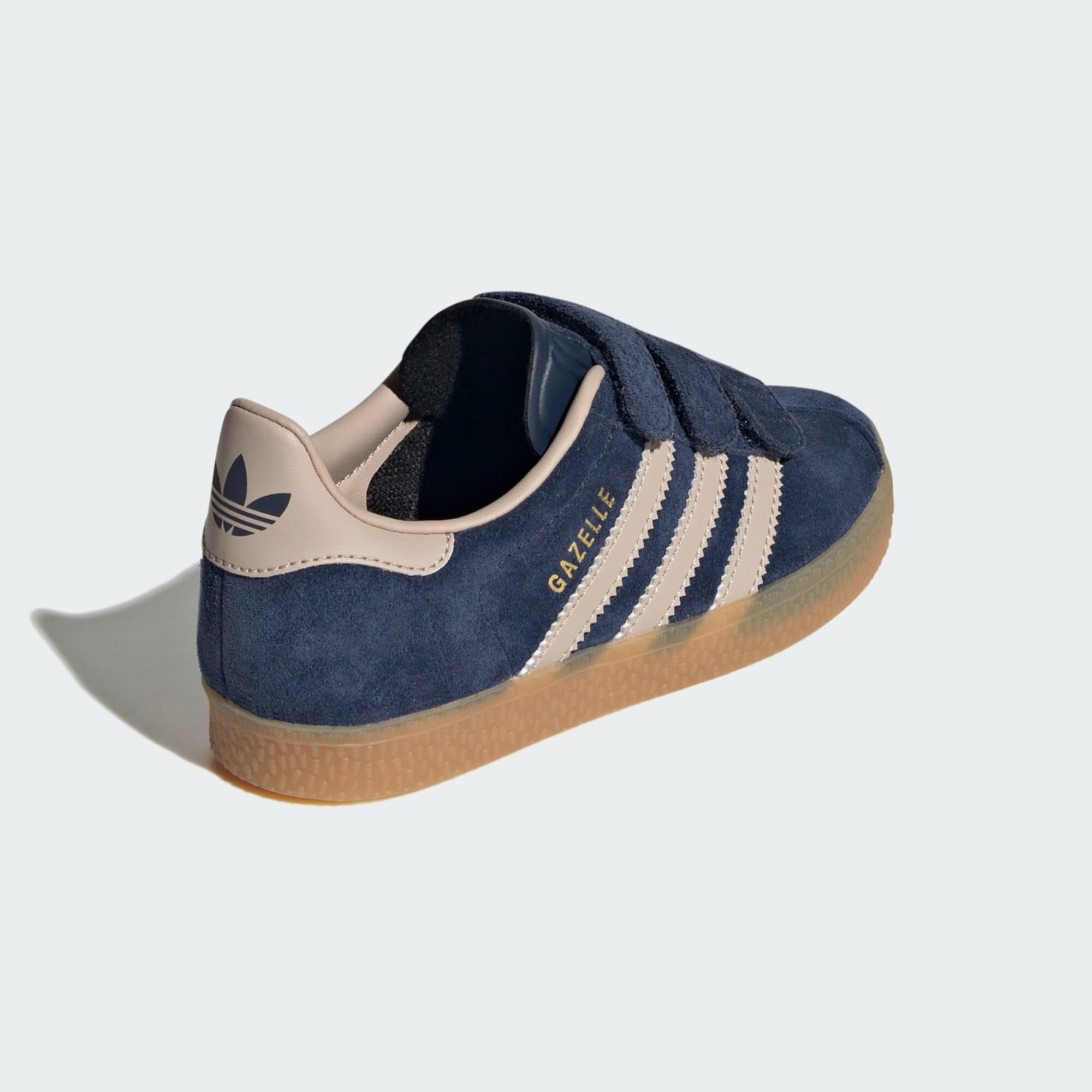 ADIDAS ORIGINALS GAZELLE SHOES KIDS Night Indigo Wonder Taupe