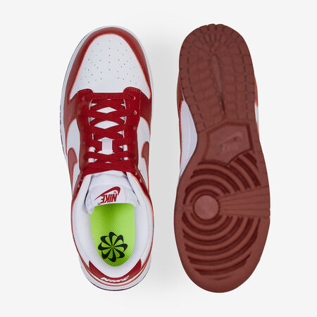 NIKE DUNK LOW NEXT NATURE WHITE/RED SNEAKERS MEN