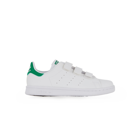 ADIDAS ORIGINALS STAN SMITH CF SNEAKERS ENFANT BLANC VERT SCRATCH Courir