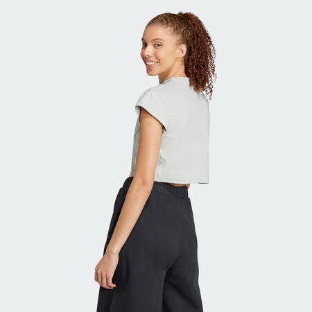 ADIDAS SPORTSWEAR City Escape Baby Tee Wonder Silver WOMEN