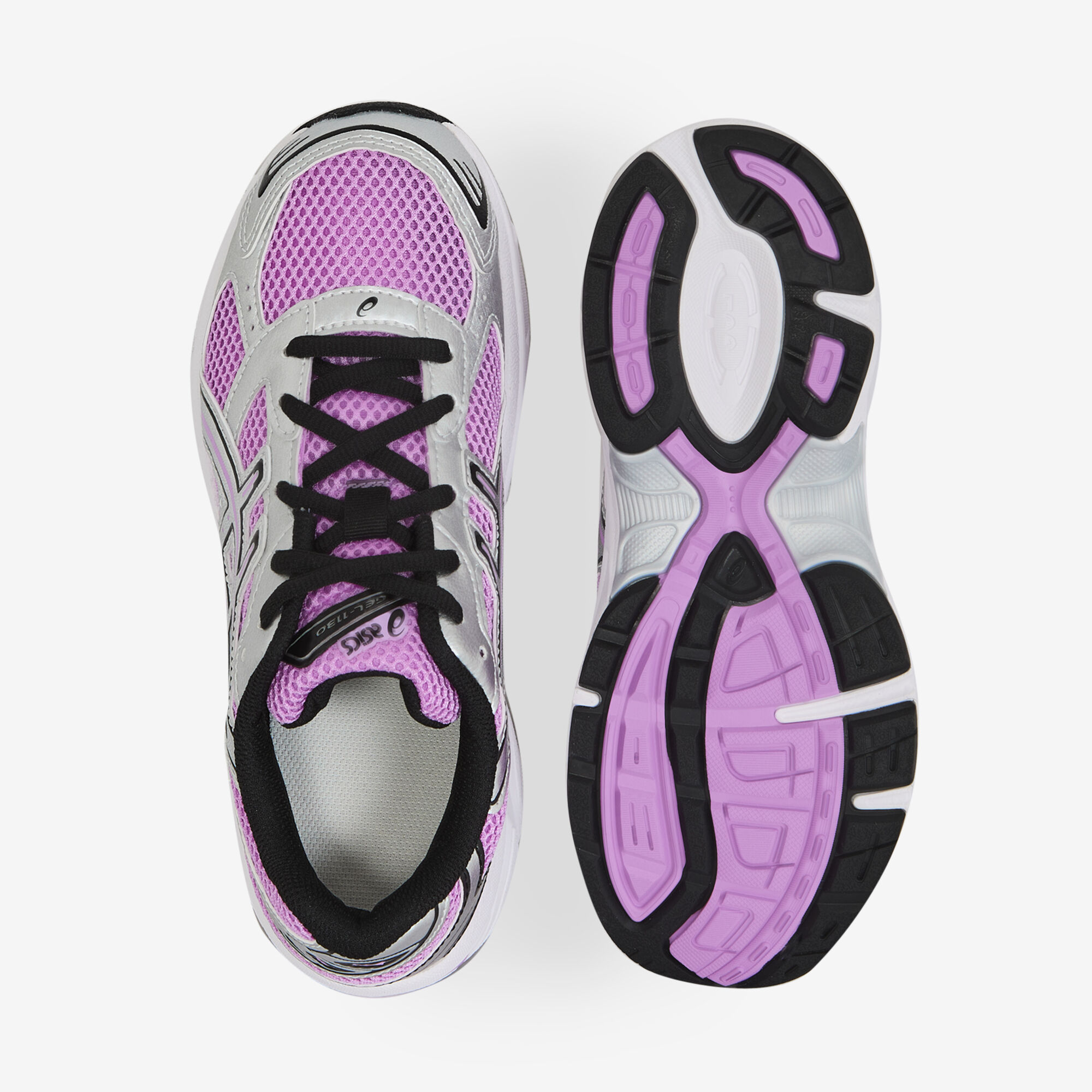 Baskets basses enfant Asics Baskets GEL 1130 GS Glow Pure - vue 4