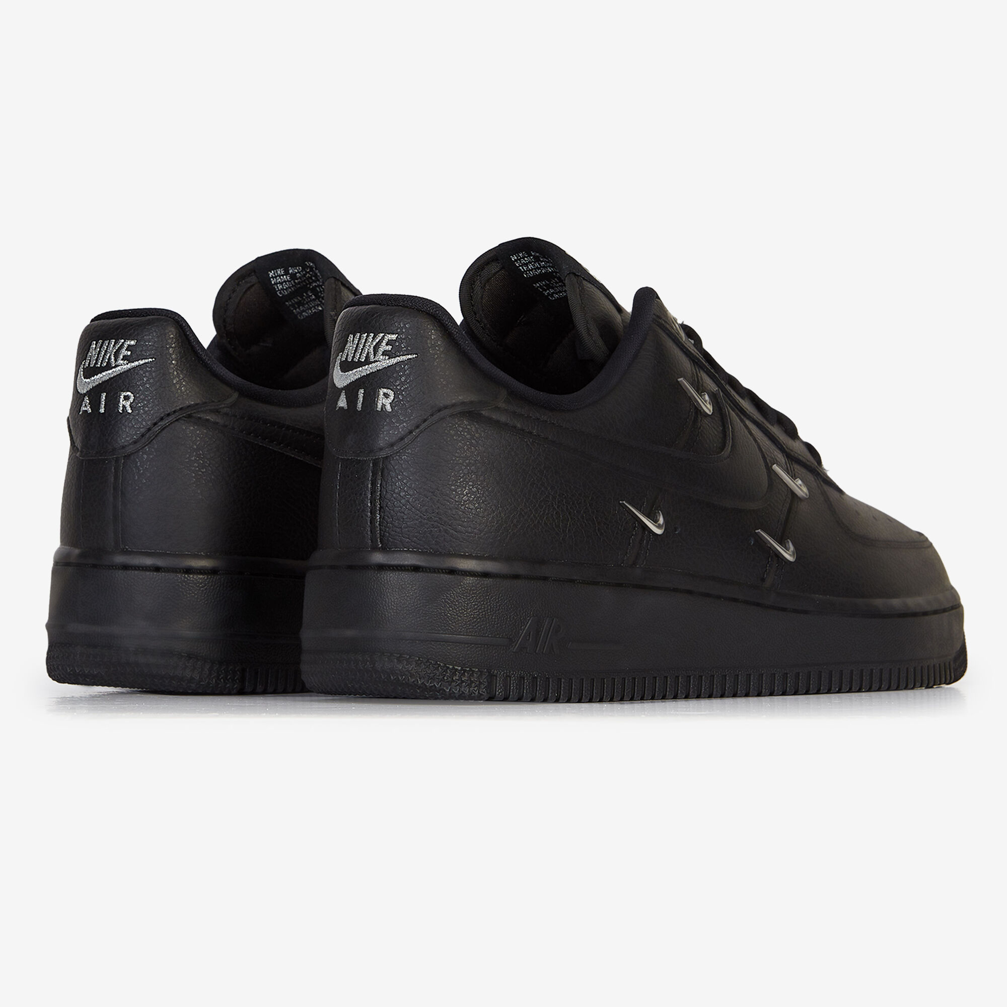 Nike air force 1 stars black clearance