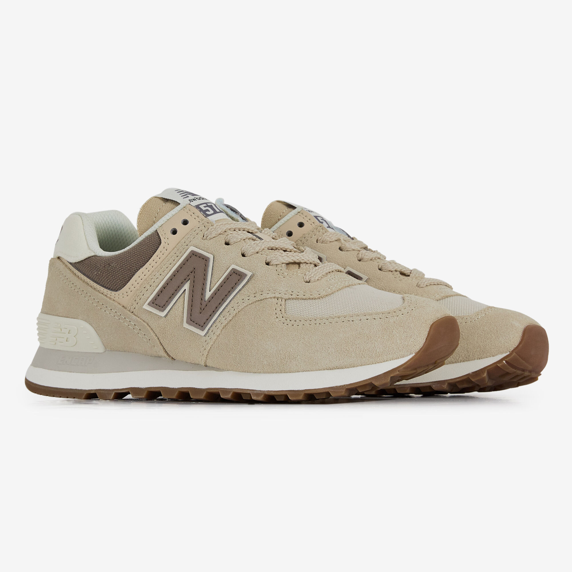 New balance online 574 femme marron