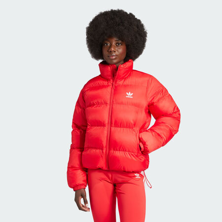 ADIDAS ORIGINALS Doudoune courte Adicolor Better Scarlet FEMME