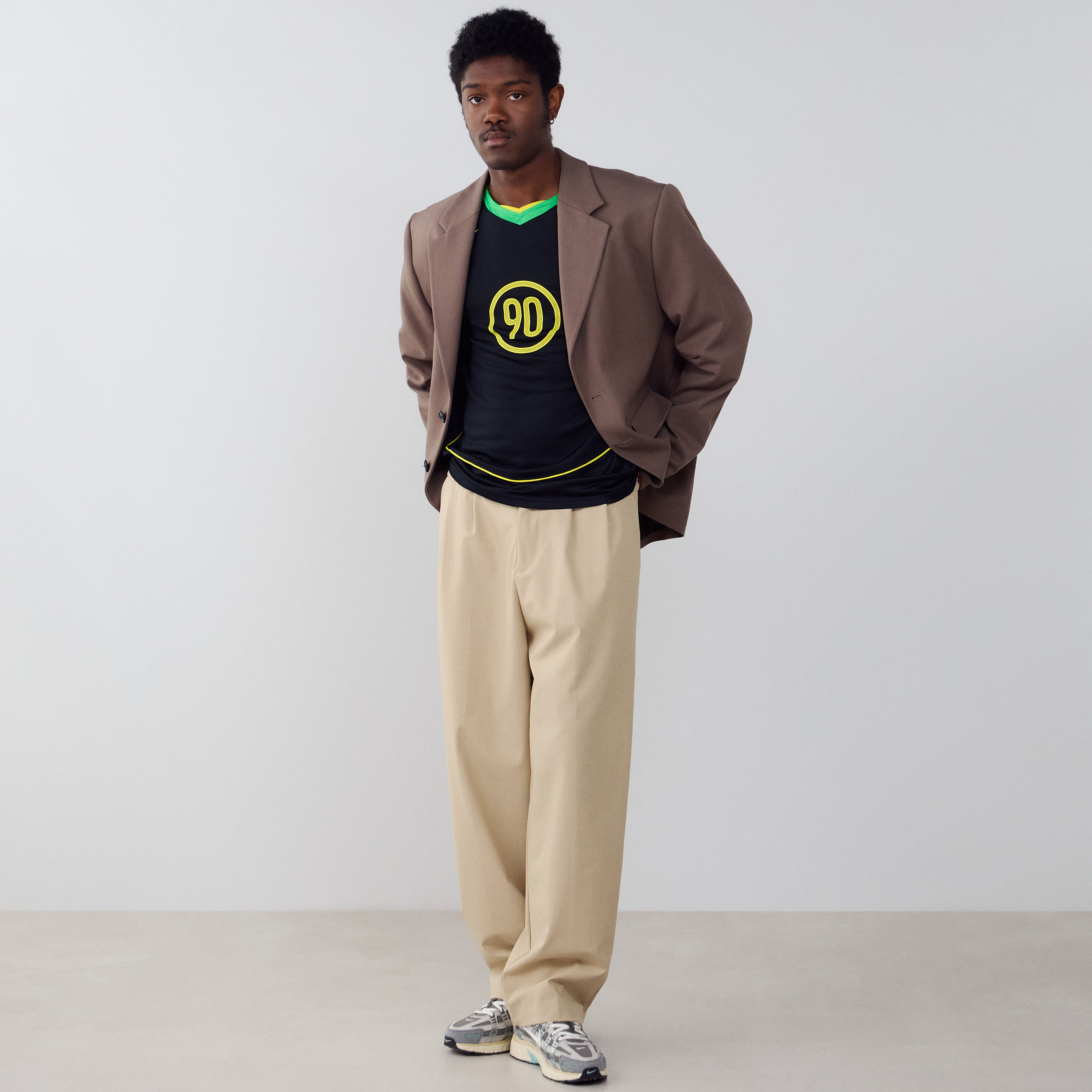 Jersey T90 Energy  Noir/vert