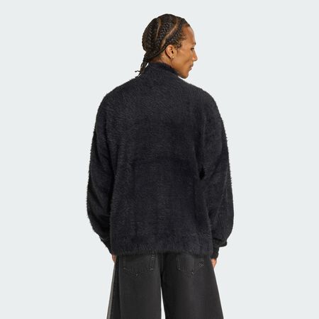 ADIDAS ORIGINALS FAUX MOHAIR CLASSIC TRACKTOP Black / Off White MEN