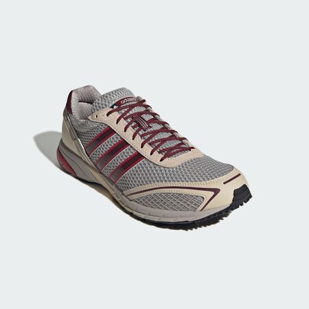 ADIDAS ORIGINALS ADIZERO ADIOS OG SHOES Clear Granite / Maroon / Team Victory Red MIXTE