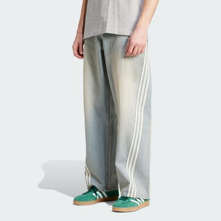 ADIDAS ORIGINALS Adilenium Season 3 Loose Fit Denim Pants Light Denim MEN