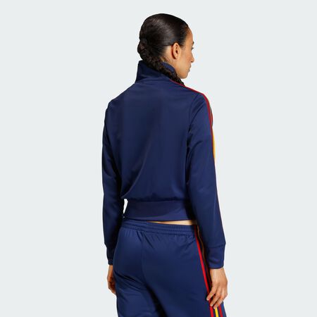 ADIDAS ORIGINALS FIREBIRD CLASSIC TRACK TOP Dark Blue / Team Power Red 2 / Crew Yellow WOMEN