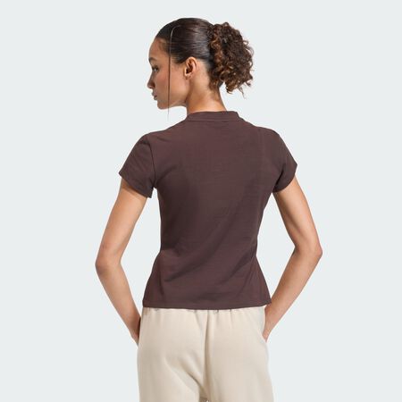 ADIDAS ORIGINALS T-SHIRT ESSENTIALS BABY Aurora Coffee FEMME